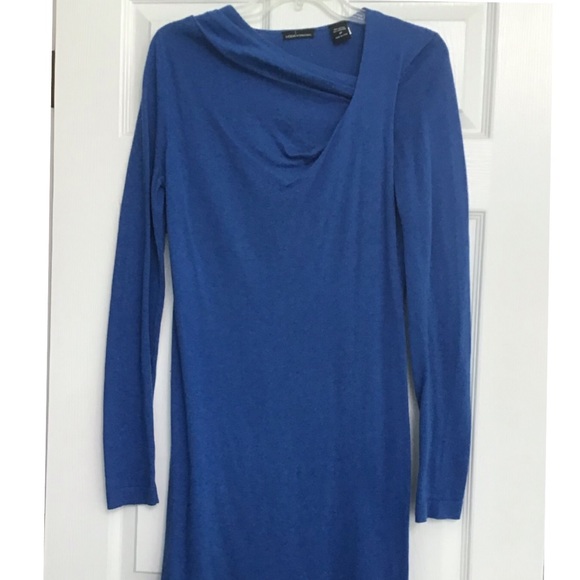 Moda International Dresses Moda International Cashmere Royal Blue